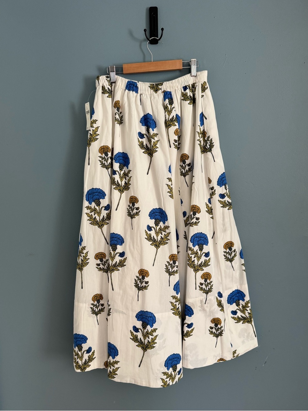 Janice Poplin Printed Maxi Skirt by Maeve